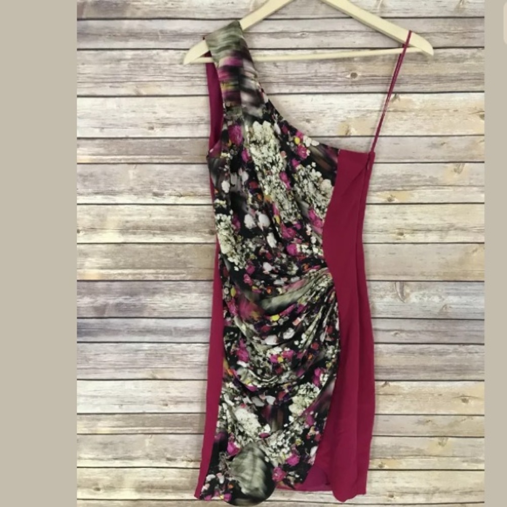 REBECCA MINKOFF Jolie Silk Floral Dress  Small